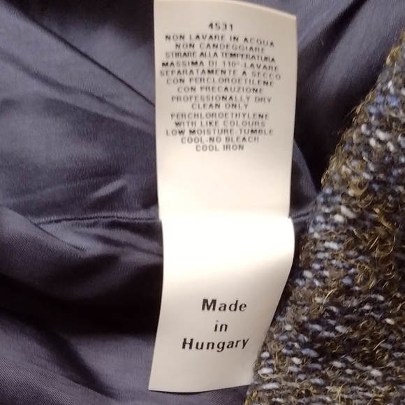 Cacharel Paris wool faux-wrap dress - Picture 11 of 11